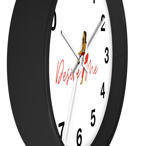 Desire Me Wall clock